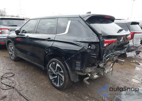 2022 Mitsubishi Outlander Black Edition S-Awc/Se 2.5 S-Awc/Se Launch Edition S-Awc from USA, damaged, VIN JA4J4UA80NZ045506